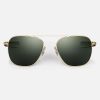 Randolph Engineering Aviator - 23K Gold & Agx | Women'S Sunglasses