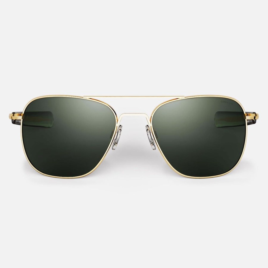 Randolph Engineering Aviator - 23K Gold & Agx | Women'S Sunglasses