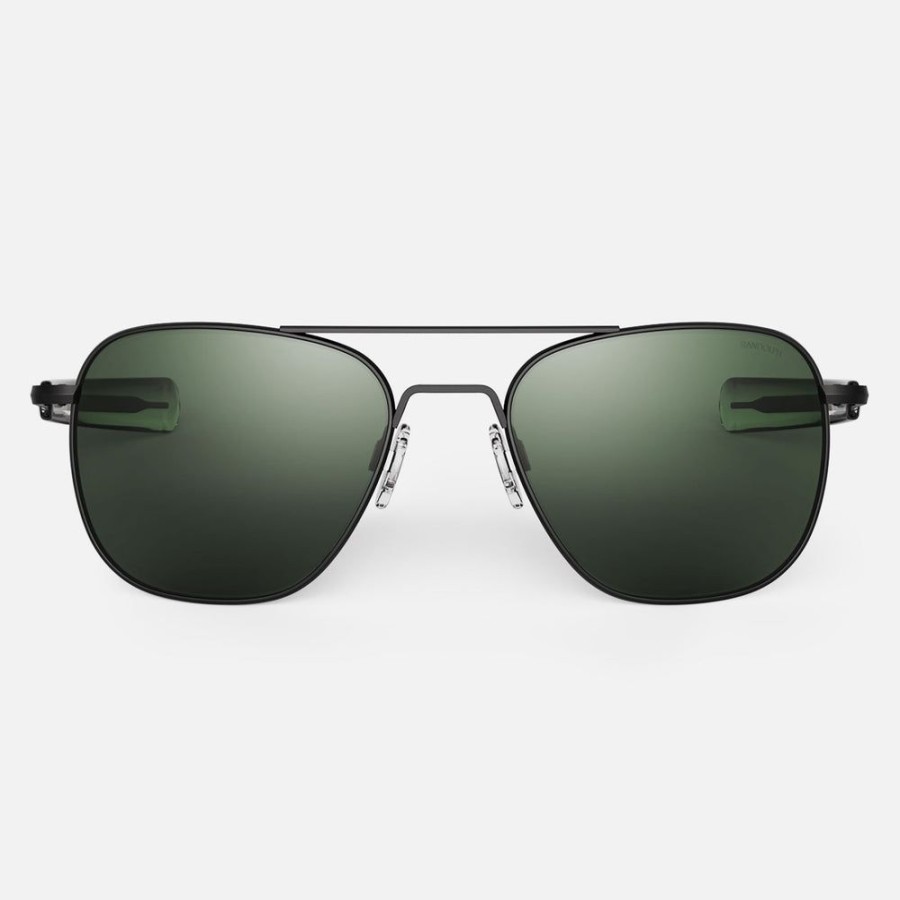 Randolph Engineering Aviator - Matte Black & Agx | Women'S Sunglasses