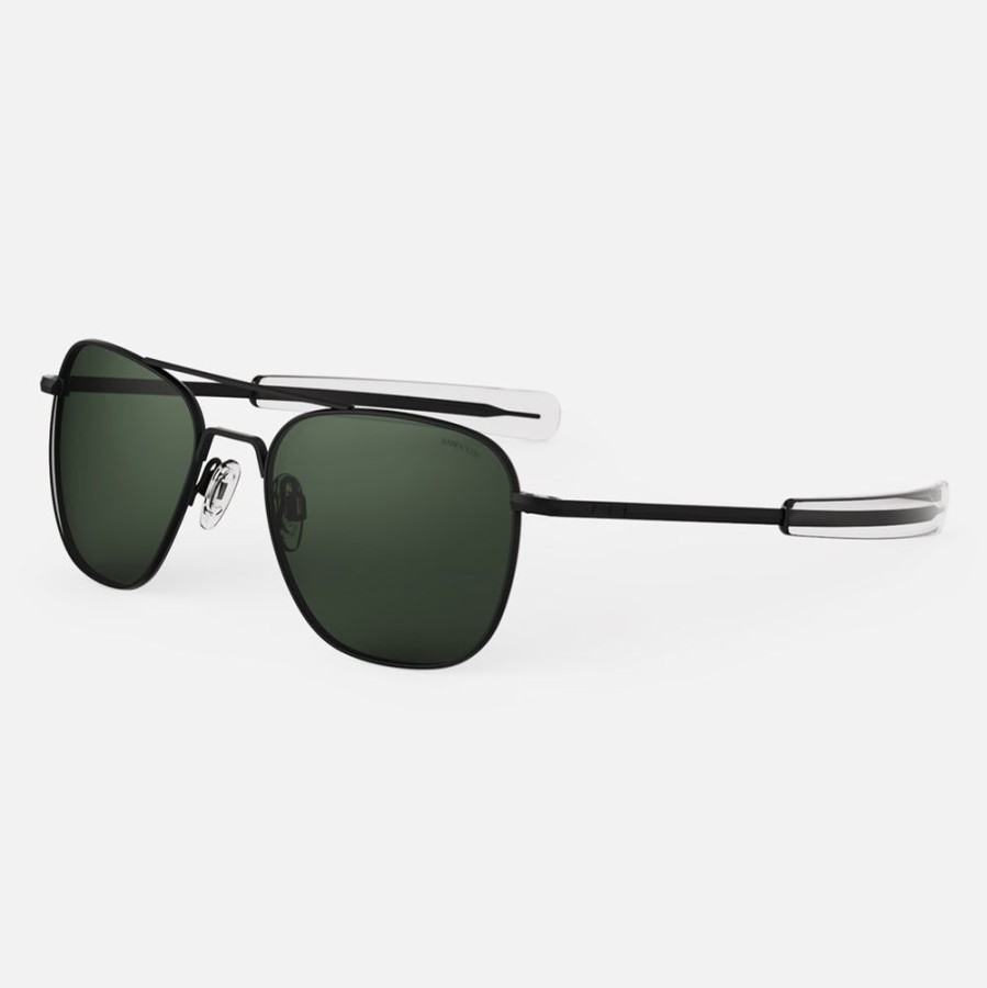 Randolph Engineering Aviator - Matte Black & Agx | Women'S Sunglasses