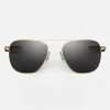 Randolph Engineering Aviator - 23K Gold & American Gray | Men'S Sunglasses