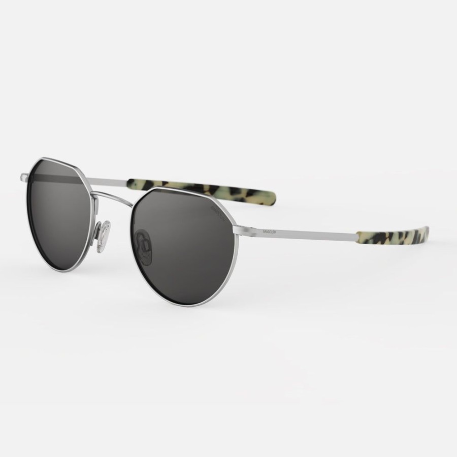 Randolph Engineering Hamilton - Matte Chrome & American Gray | Women'S Sunglasses