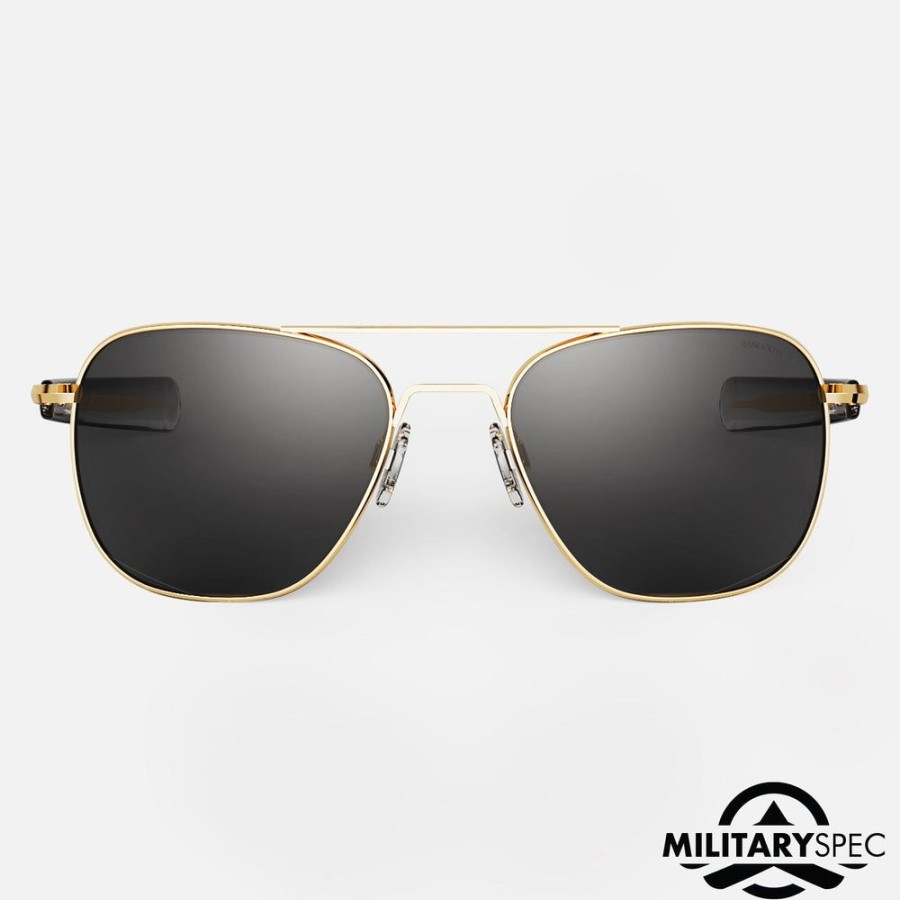 Randolph Engineering Aviator - Military Special Edition - 23K Gold | Non-Polarized Sunglasses