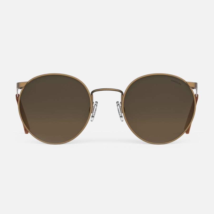 Randolph Engineering P3 - 22K Satin Chocolate Gold & Cape Sand | Polarized Sunglasses