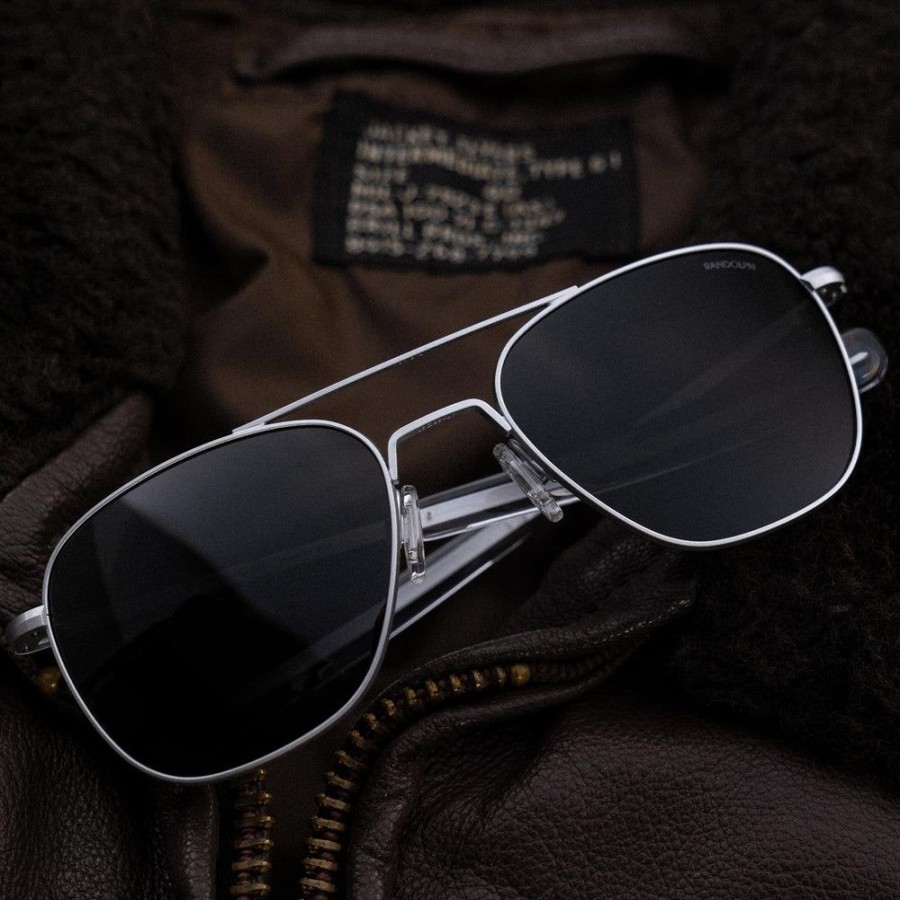 Randolph Engineering Aviator - Military Special Edition - Matte Chrome | Polarized Sunglasses