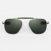 Randolph Engineering Aviator Ii - Bright Chrome & Agx | Polarized Sunglasses