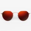 Randolph Engineering Hamilton - 22K Blush Gold & Autumn Sunset | Polarized Sunglasses