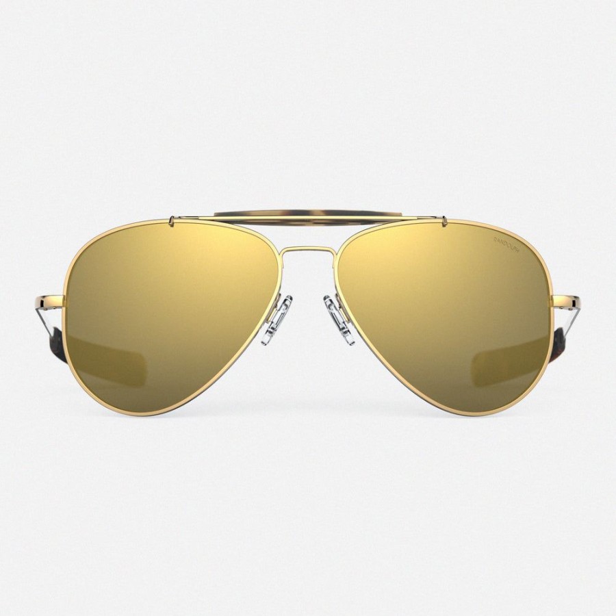 Randolph Engineering Sportsman - Randolph X Todd Snyder - 23K Gold | Women'S Sunglasses