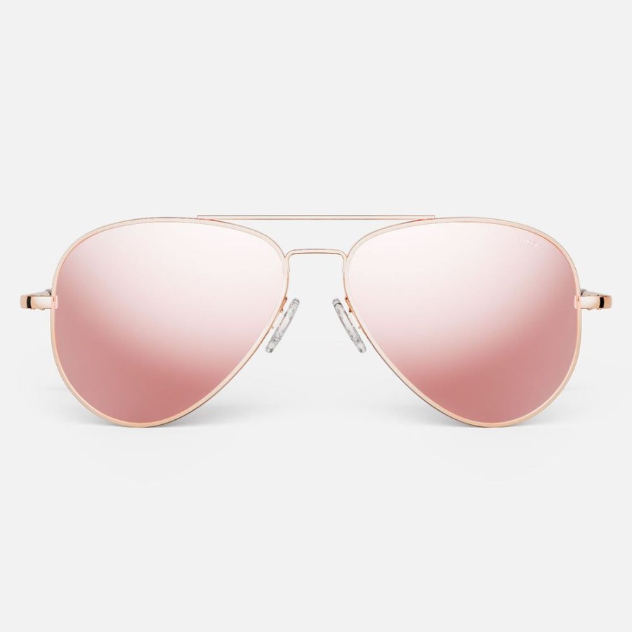 Randolph Engineering Concorde - 22K Rose Gold & Rose Gold | Polarized Sunglasses