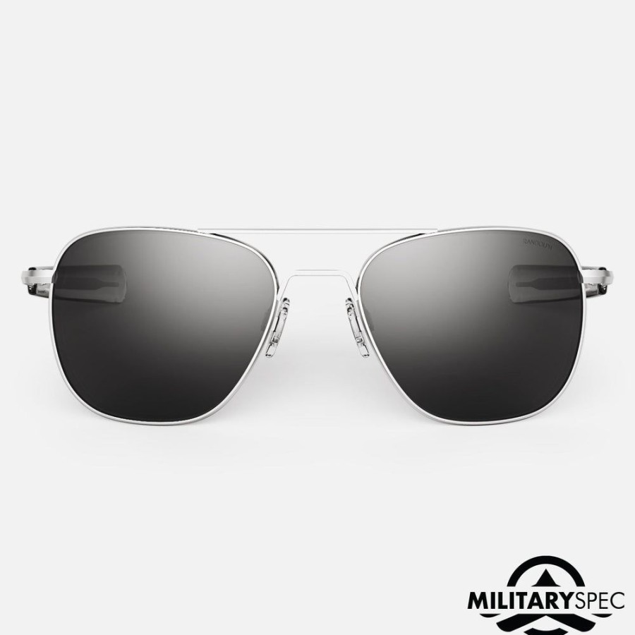 Randolph Engineering Aviator - Military Special Edition - Matte Chrome | Non-Polarized Sunglasses