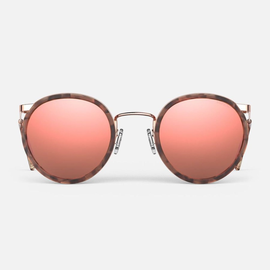 Randolph Engineering P3 Fusion - 22K Rose Gold & Rose Tortoise Inlay & Rose Gold | Polarized Sunglasses