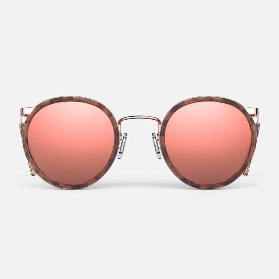 Randolph Engineering P3 Fusion - 22K Rose Gold & Rose Tortoise Inlay & Rose Gold | Women'S Sunglasses