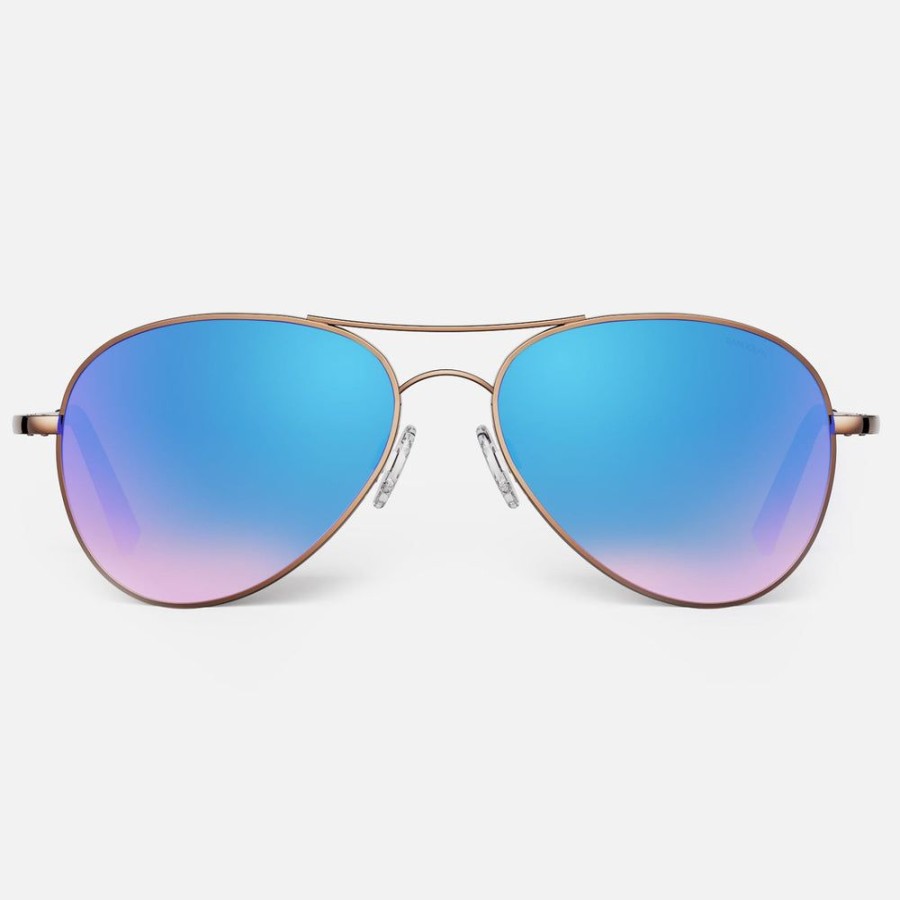 Randolph Engineering Amelia - 22K Chocolate Gold & Northern Lights | Women'S Sunglasses