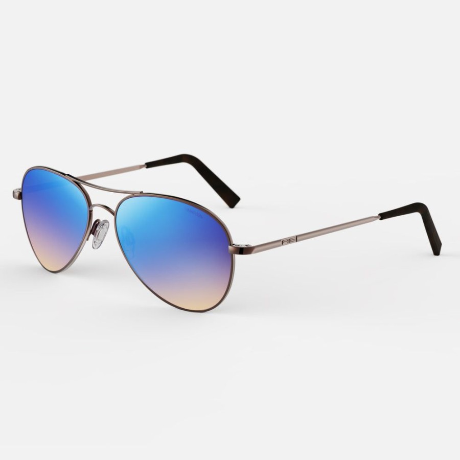 Randolph Engineering Amelia - 22K Chocolate Gold & Northern Lights | Women'S Sunglasses