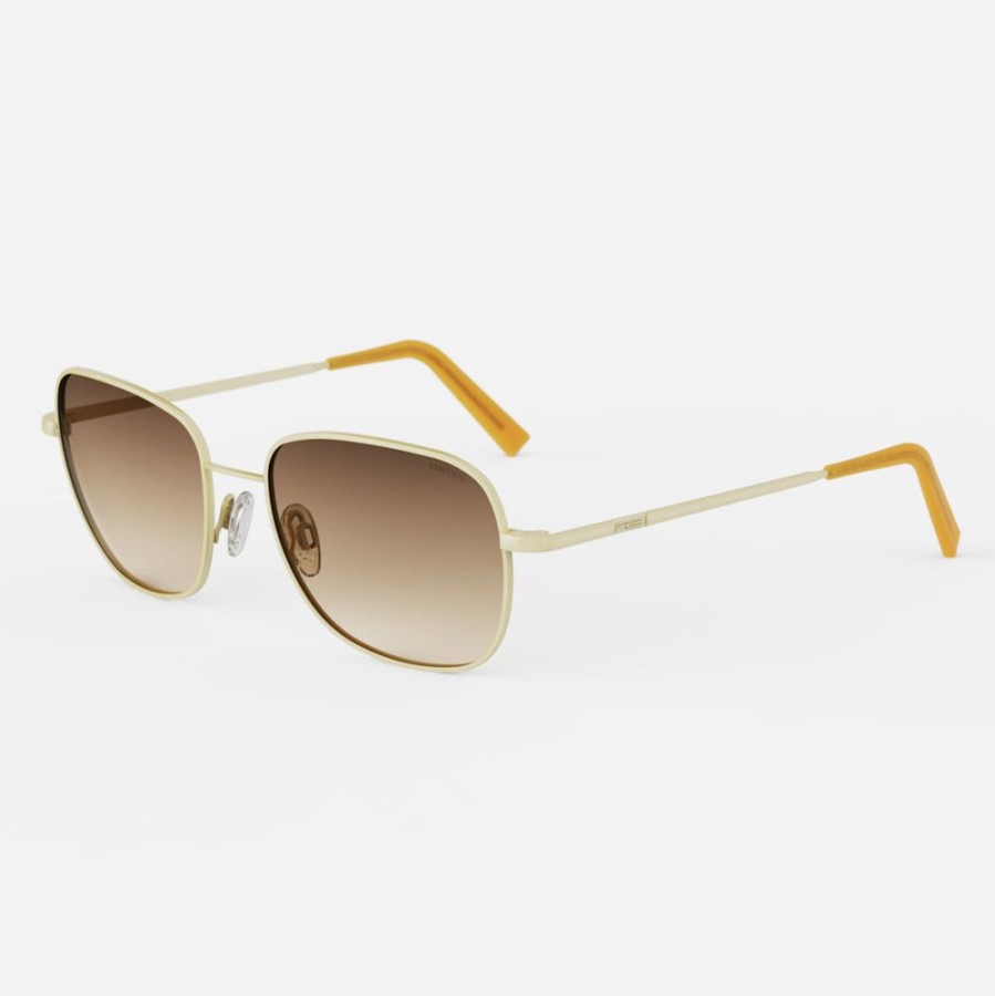 Randolph Engineering Cecil - 22K Champagne Gold & Cape Sand | Women'S Sunglasses