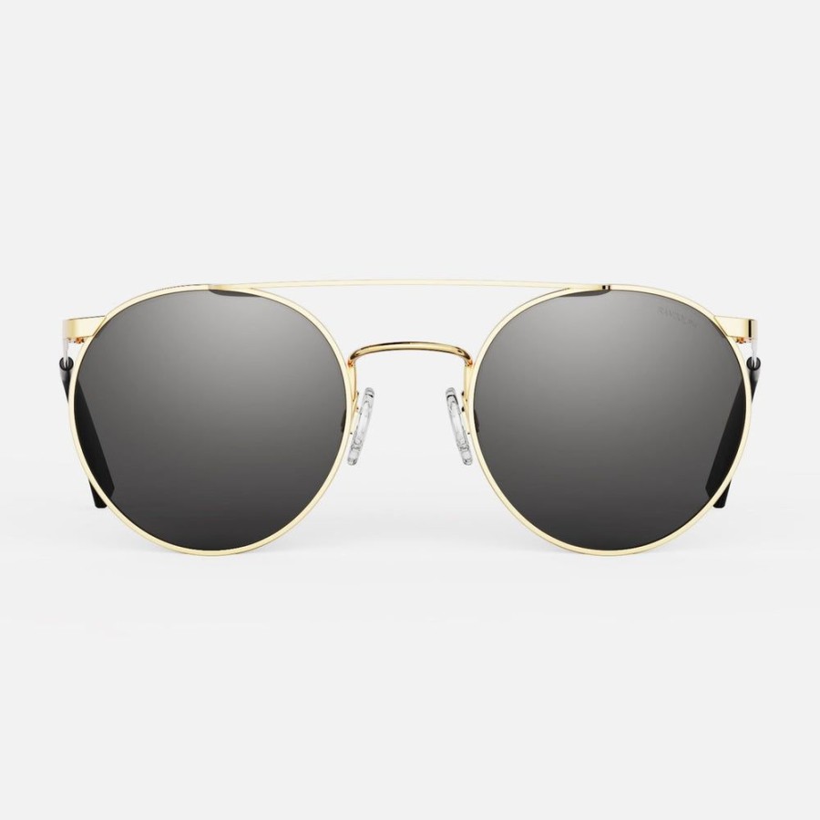 Randolph Engineering P3 Shadow - 23K Gold & American Gray | Women'S Sunglasses