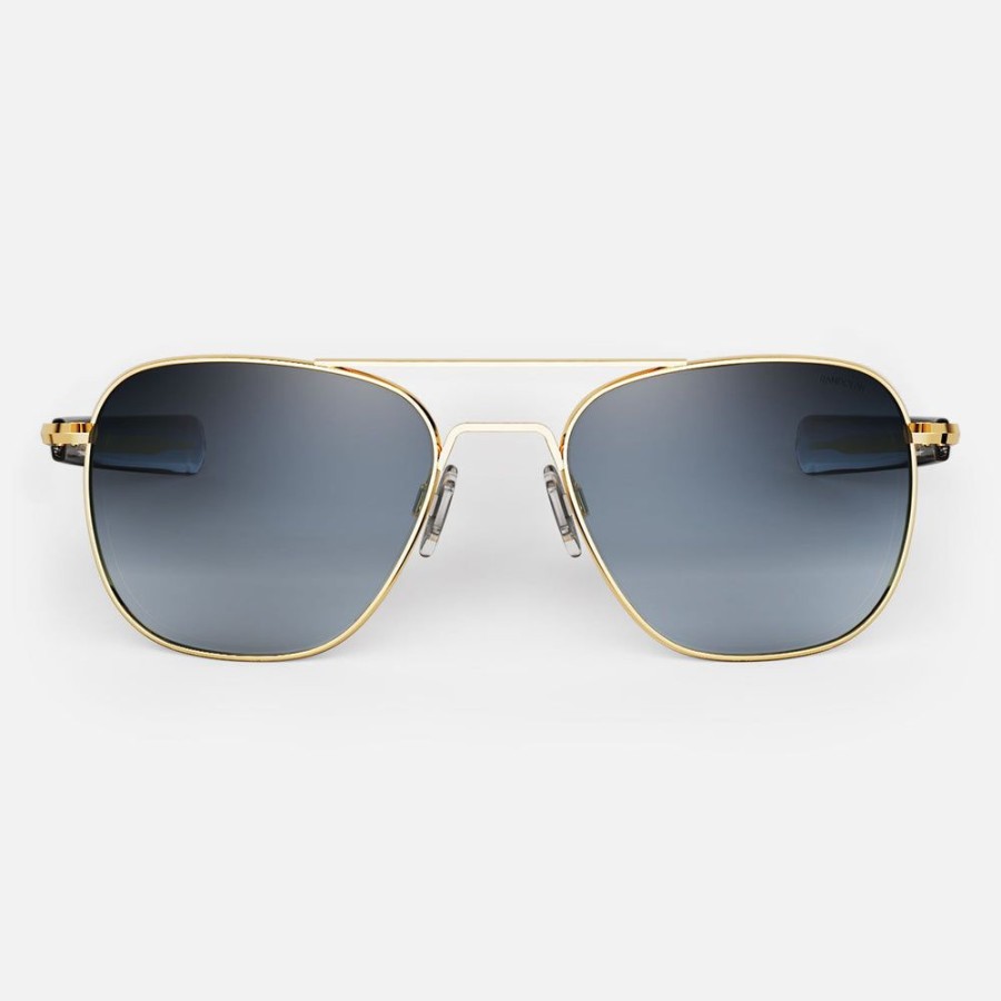 Randolph Engineering Aviator - 23K Gold & Slate | Women'S Sunglasses