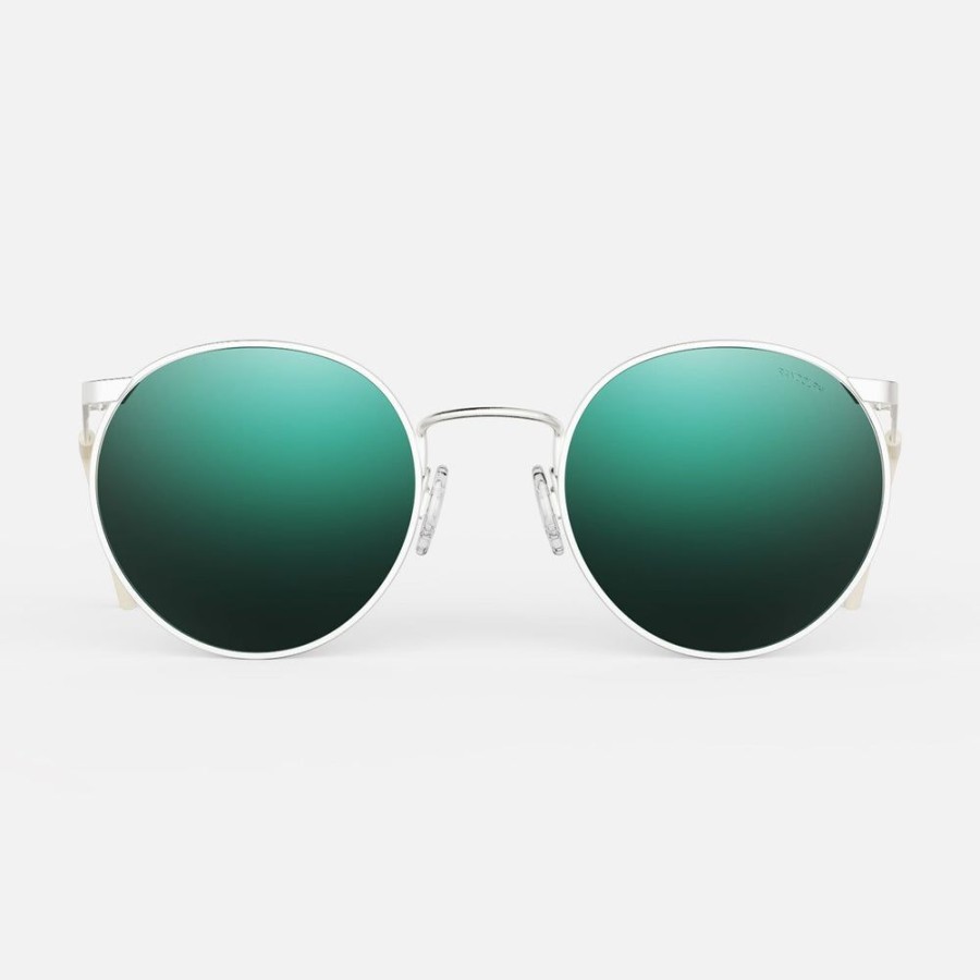 Randolph Engineering P3 - Satin Silver & Acadian | Polarized Sunglasses