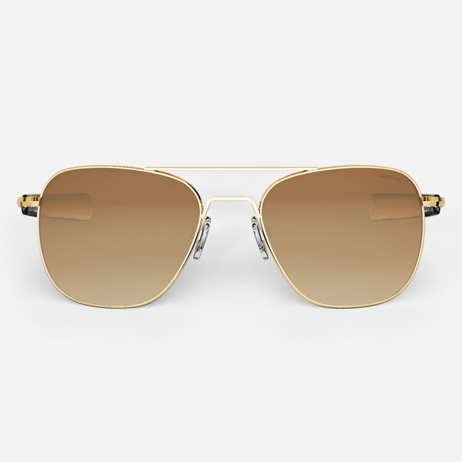 Randolph Engineering Aviator - 23K Gold & Cape Sand | Non-Polarized Sunglasses