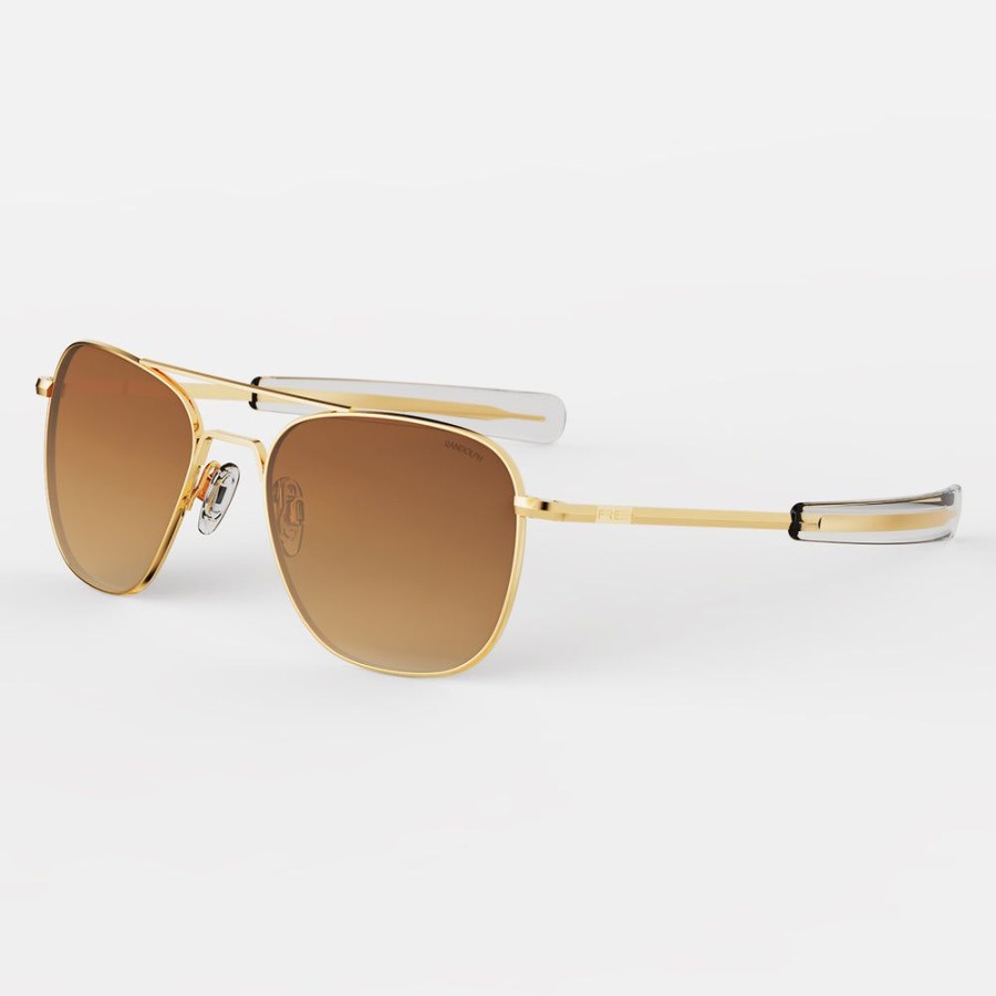 Randolph Engineering Aviator - 23K Gold & Cape Sand | Non-Polarized Sunglasses