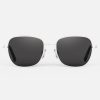 Randolph Engineering Cecil - Satin Silver & American Gray | Polarized Sunglasses