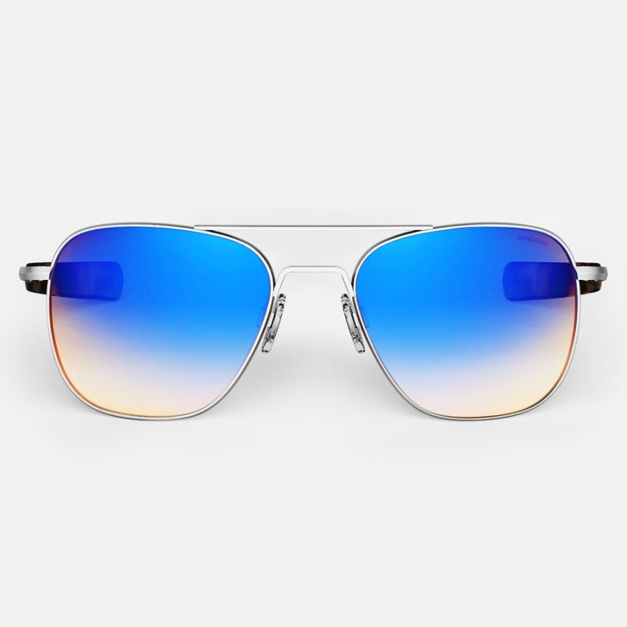 Randolph Engineering Aviator - Matte Chrome & Northern Lights | Women'S Sunglasses