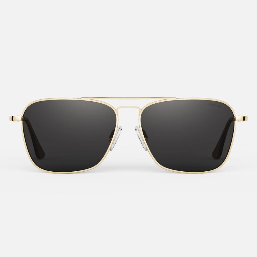 Randolph Engineering Intruder - 23K Gold & American Gray | Men'S Sunglasses