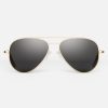 Randolph Engineering Concorde - 23K Gold & American Gray | Women'S Sunglasses