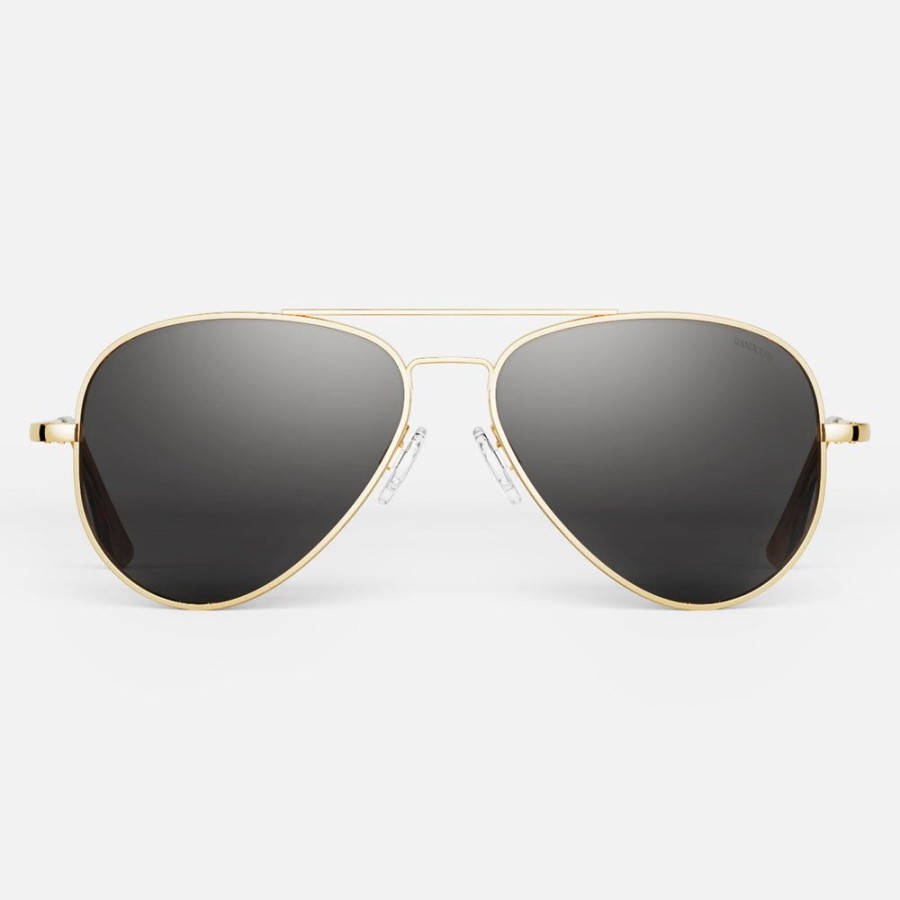 Randolph Engineering Concorde - 23K Gold & American Gray | Women'S Sunglasses