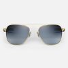 Randolph Engineering Aviator - 23K Gold & Slate | Non-Polarized Sunglasses