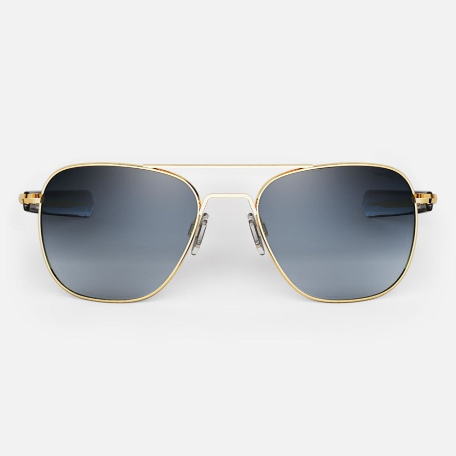 Randolph Engineering Aviator - 23K Gold & Slate | Non-Polarized Sunglasses