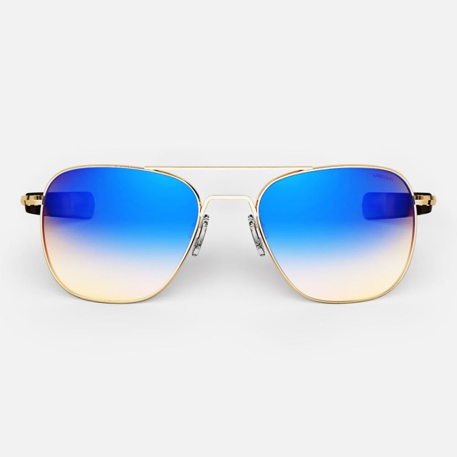 Randolph Engineering Aviator - 23K Gold & Northern Lights | Women'S Sunglasses