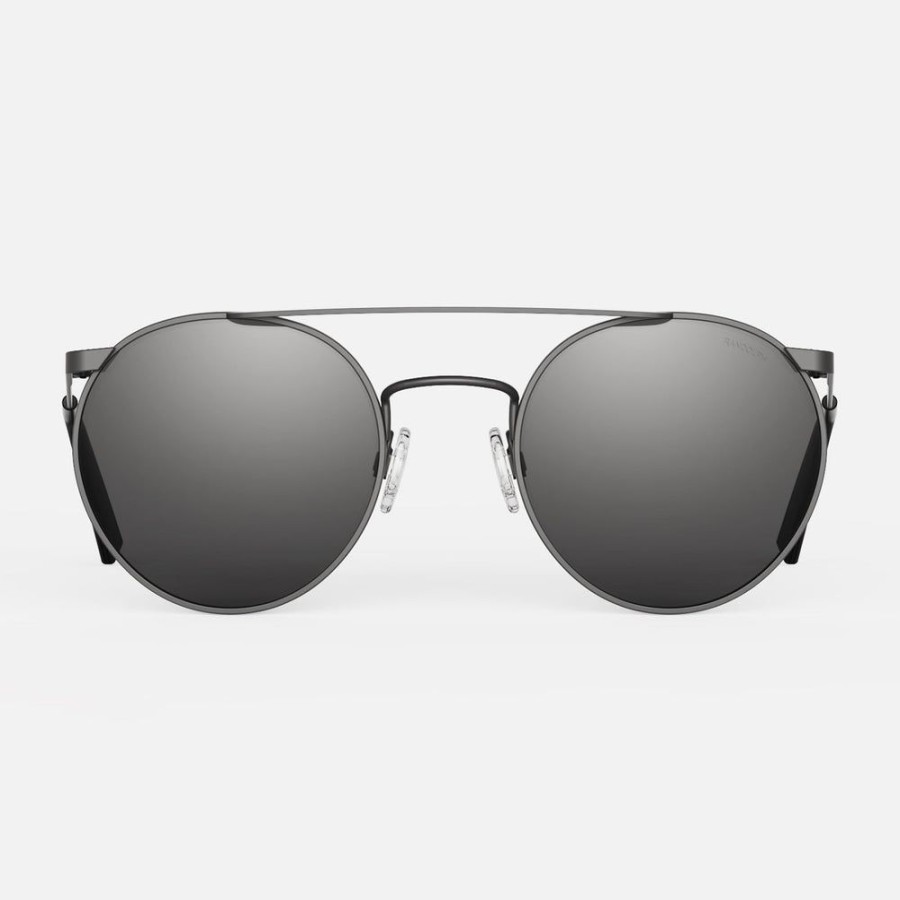 Randolph Engineering P3 Shadow - Matte Black & American Gray | Women'S Sunglasses