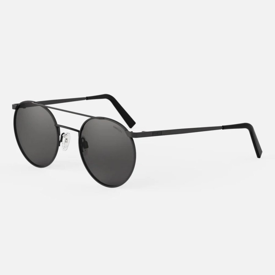 Randolph Engineering P3 Shadow - Matte Black & American Gray | Women'S Sunglasses