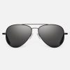 Randolph Engineering Concorde - Matte Black & American Gray | Women'S Sunglasses