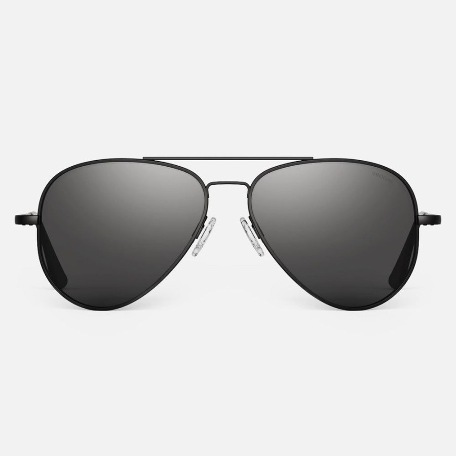 Randolph Engineering Concorde - Matte Black & American Gray | Women'S Sunglasses