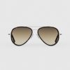 Randolph Engineering Concorde Fusion - Gunmetal & Matte Dark Havana Inlay | Women'S Sunglasses