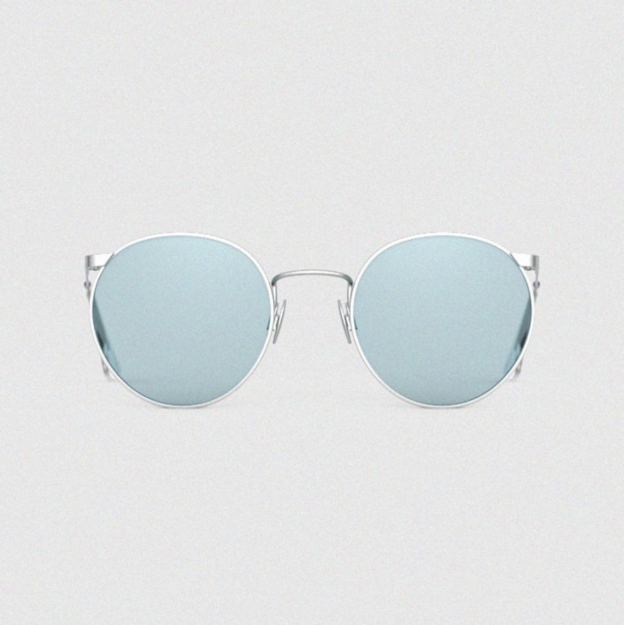 Randolph Engineering P3 - Matte Chrome & Blue Hydro | Women'S Sunglasses