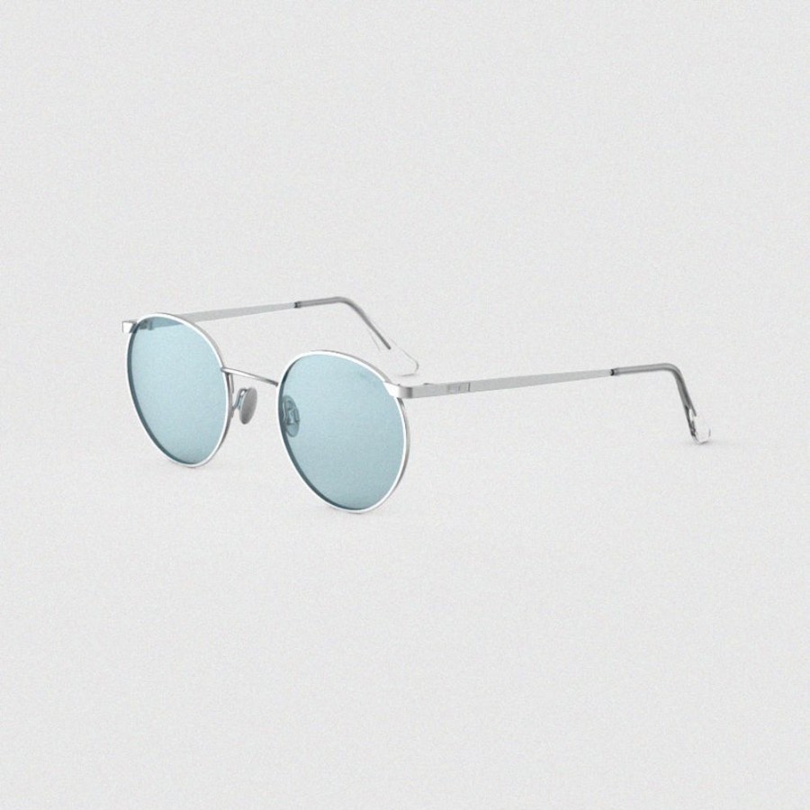 Randolph Engineering P3 - Matte Chrome & Blue Hydro | Women'S Sunglasses