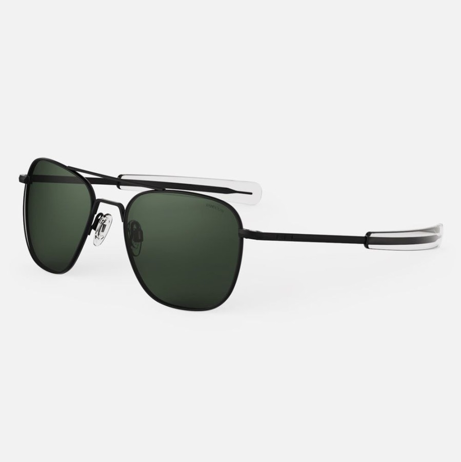 Randolph Engineering Aviator - Matte Black & Agx | Polarized Sunglasses