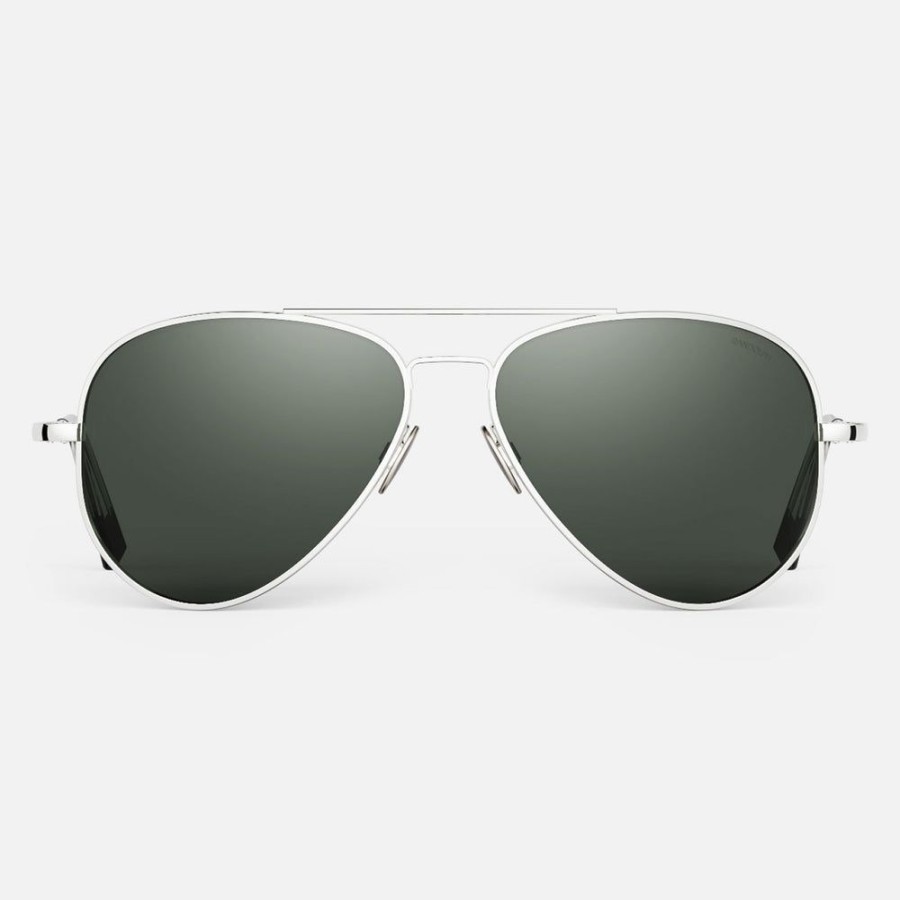 Randolph Engineering Concorde - 23K White Gold & Agx | Polarized Sunglasses