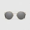 Randolph Engineering P3 Shadow - 23K Gold & American Gray (Small 49Mm) | Women'S Sunglasses