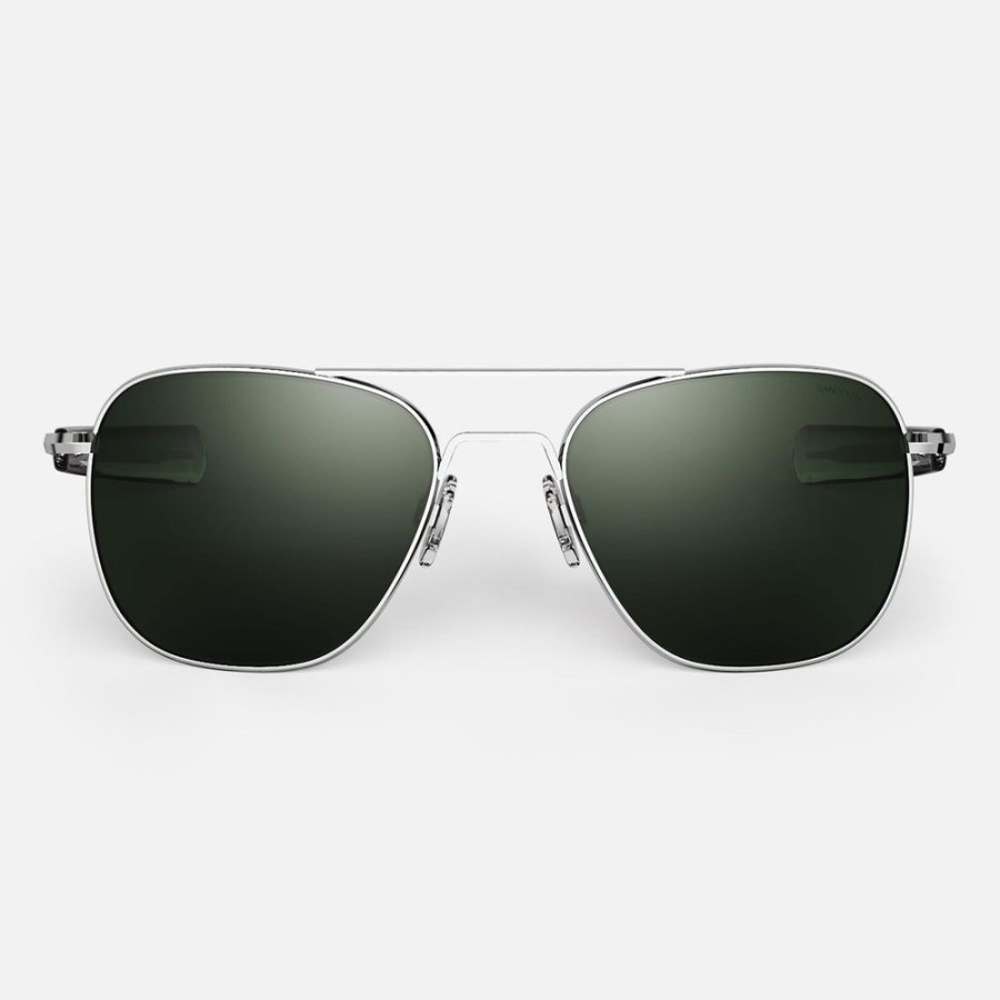 Randolph Engineering Aviator - Bright Chrome & Agx | Polarized Sunglasses