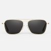 Randolph Engineering Intruder - 23K Gold & American Gray | Polarized Sunglasses