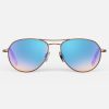 Randolph Engineering Thaden - 22K Satin Chocolate Gold & Northern Lights | Polarized Sunglasses