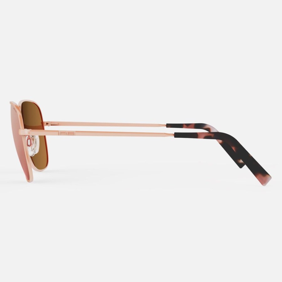 Randolph Engineering Cecil - 22K Blush Gold & Rose Gold | Women'S Sunglasses