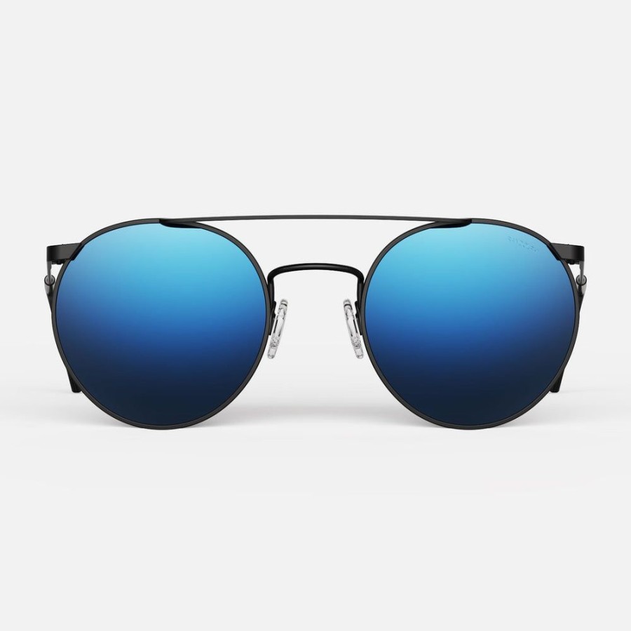 Randolph Engineering P3 Shadow - Matte Black & Atlantic Blue | Women'S Sunglasses