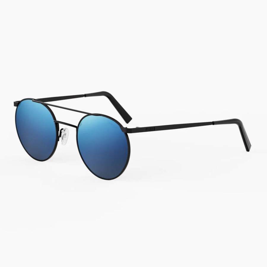 Randolph Engineering P3 Shadow - Matte Black & Atlantic Blue | Women'S Sunglasses