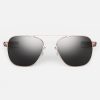 Randolph Engineering Aviator - 22K Rose Gold & American Gray | Women'S Sunglasses