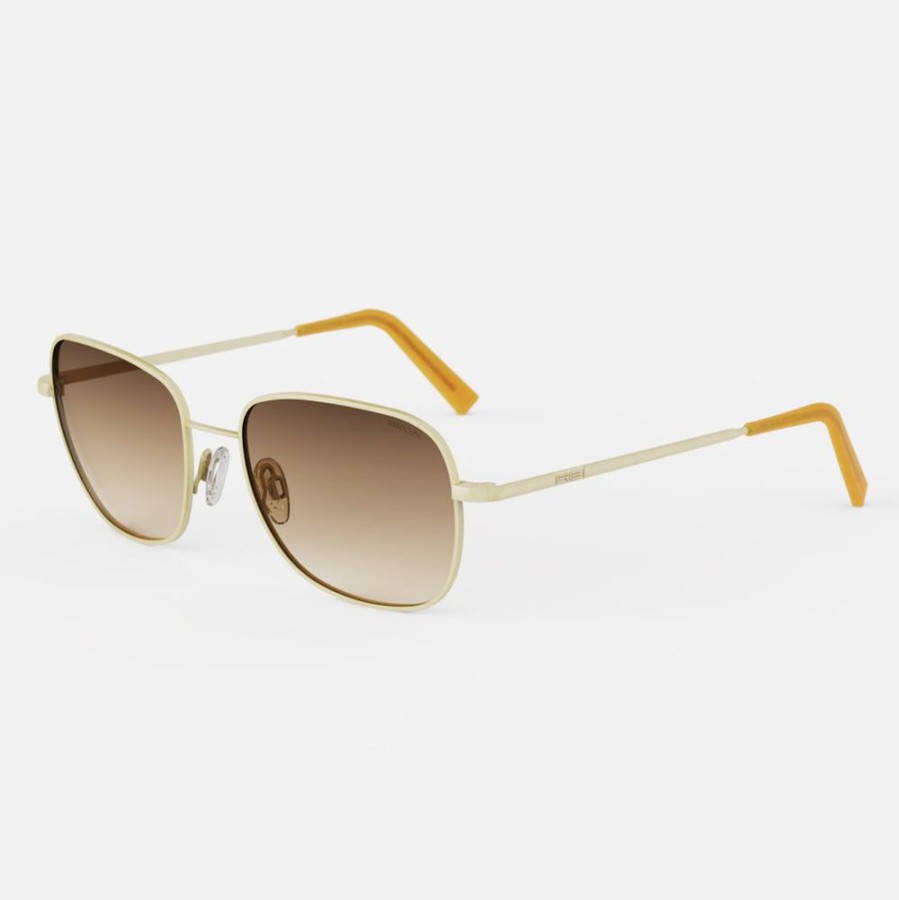 Randolph Engineering Cecil - 22K Champagne Gold & Cape Sand | Non-Polarized Sunglasses